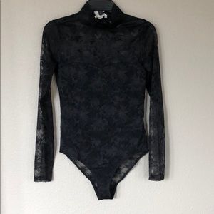Lace body suit